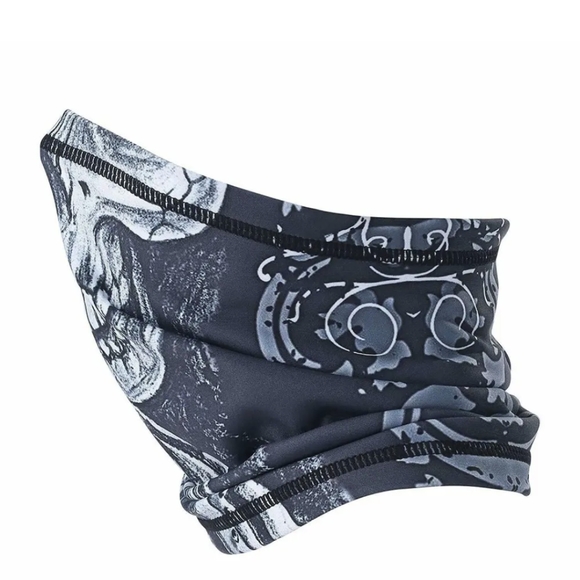 Winter Fleece Neck Gaiter Half Face Mask Ski Motorcycle Cycling Scarf Bandana US - Picture 5 of 5